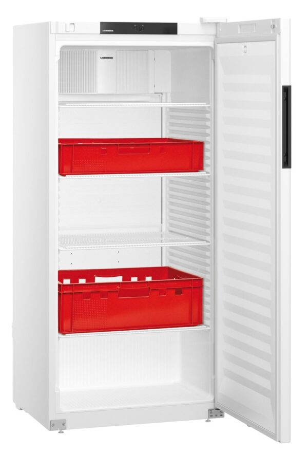 Lagerkühlschrank · 432 l · Korpus und Tür Stahl/weiß – Bild 5
