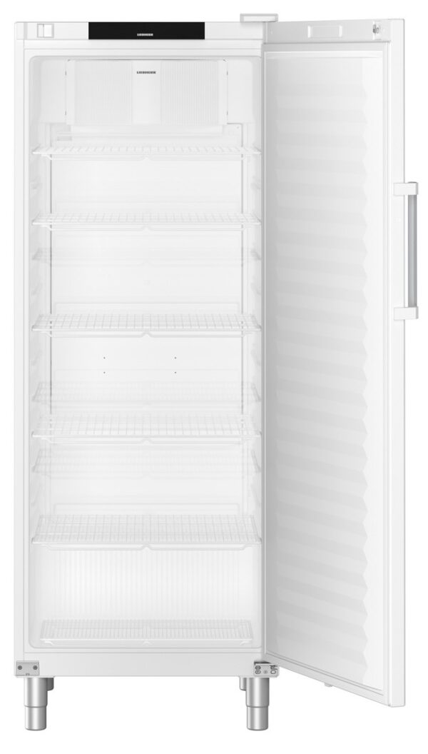 Gastronorm-Kühlschrank 2/1 GN · 655 l · Korpus und Tür weiß – Bild 3