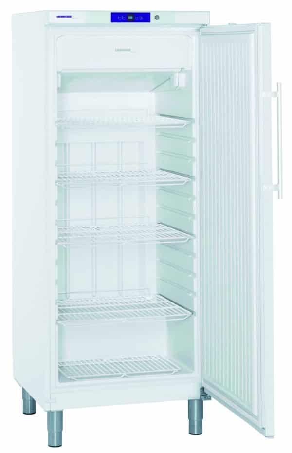 Lager-Tiefkühlschrank · 421 l · Korpus und Tür Stahl/weiß – Bild 3