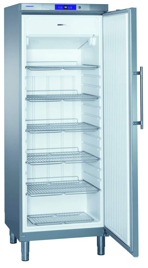 Gastronorm-Tiefkühlschrank 2/1 GN · 490 l · Korpus und Tür Edelstahl – Bild 2
