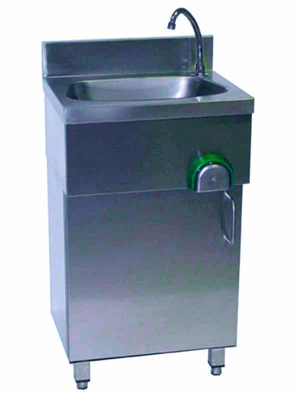 Handwaschbecken · mit Kniebedienung – Bild 3