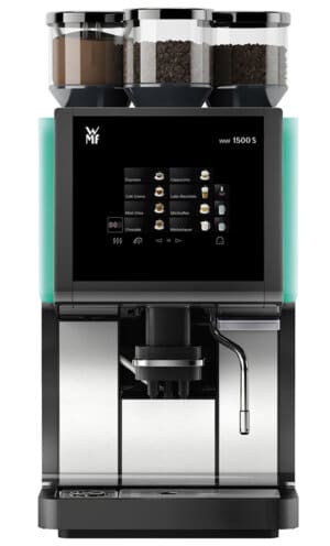 Kaffee-/ Espressovollautomat WMF 1500 S · mit 4-l-Wassertank