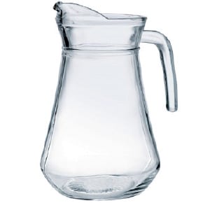 Glaskaraffe; 1,3 l