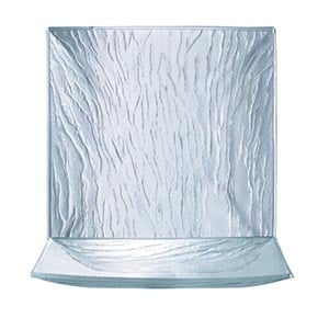 Glasteller für Gebäck · quadratisch · 25 x 25 cm