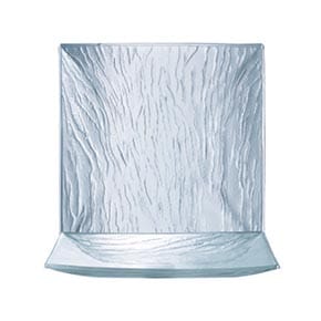 Glasteller für Gebäck · quadratisch · 18 x 18 cm