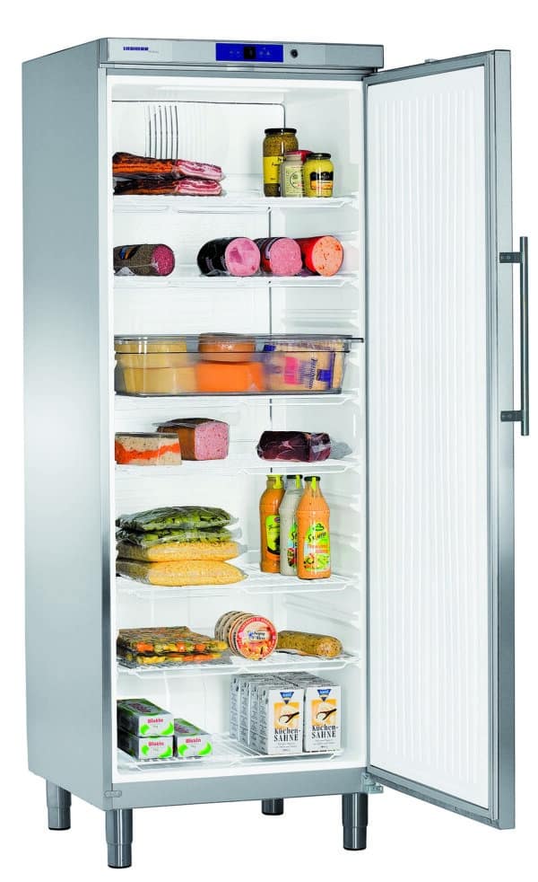 Gastronorm-Kühlschrank 2/1 GN · 647 l · Korpus und Tür Edelstahl – Bild 3