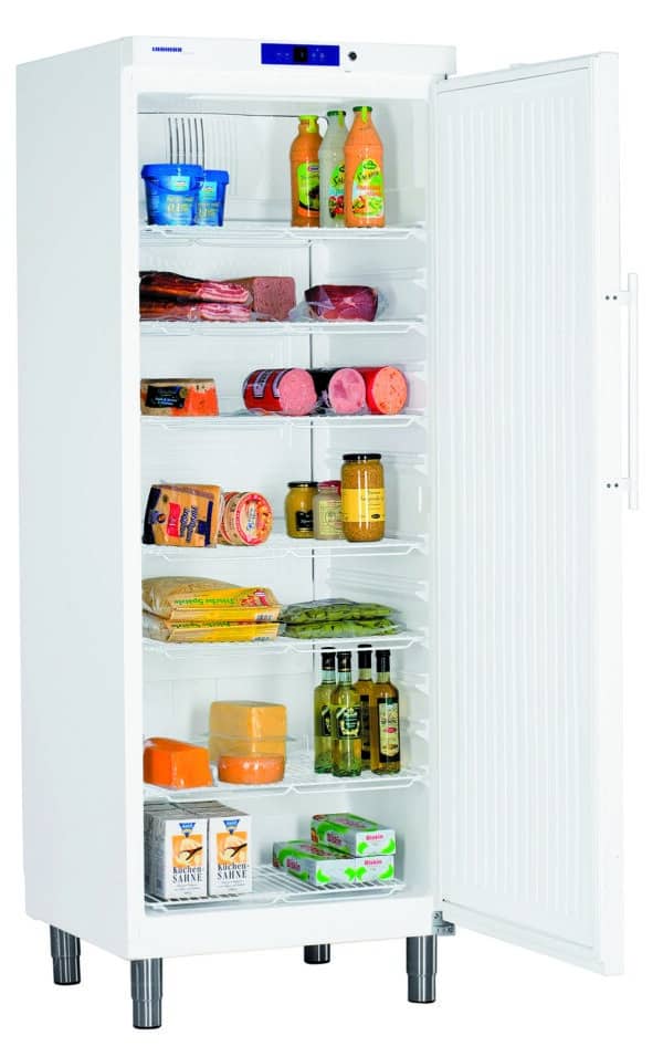 Gastronorm-Kühlschrank 2/1 GN · 647 l · Korpus und Tür weiß – Bild 3