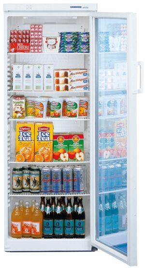 Flaschen-/ Präsentationskühlschrank · 331 l · Glastür