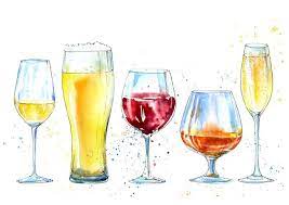 Bier, Wein und Spirituosen
