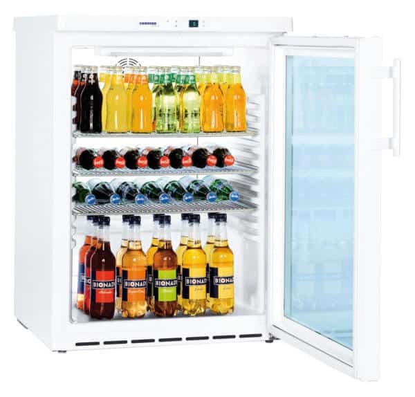 Flaschen-/ Präsentationskühlschrank · 130 l · unterbaufähig